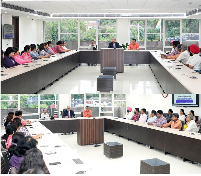 Workshop on 'Protection from Sexual Harassment for Women at Workplace' by SLSA, UT Chandigarh